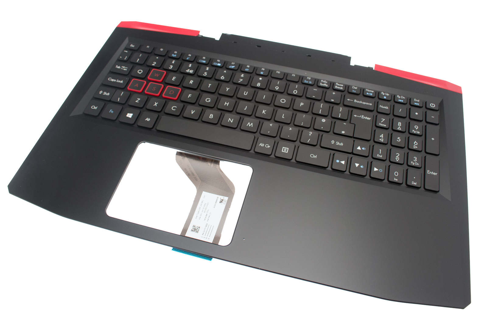 Acer Tastatur beleuchtet englisch (EN) + Topcase schwarz Aspire VX5-591G Serie (Original)