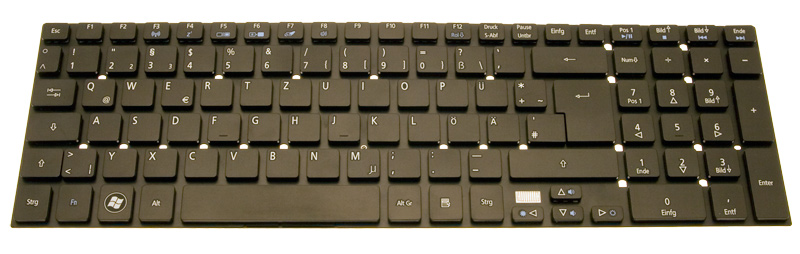Acer Tastatur Deutsch (DE) schwarz Aspire V3-731 Serie (Original) Acer Tastatur Deutsch (DE) schwarz Aspire V3-731 Serie (Original)