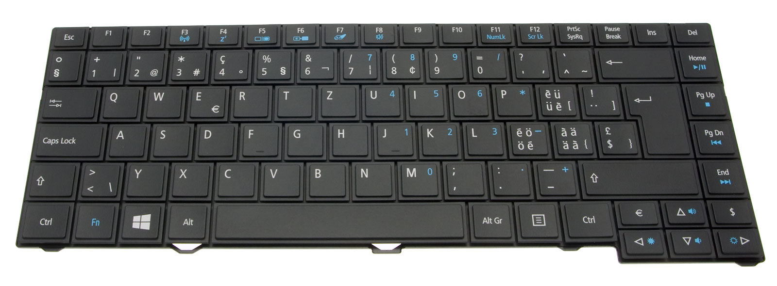 Acer Tastatur Schweizerdeutsch (CH/DE) schwarz TravelMate P643-M Serie (Original)