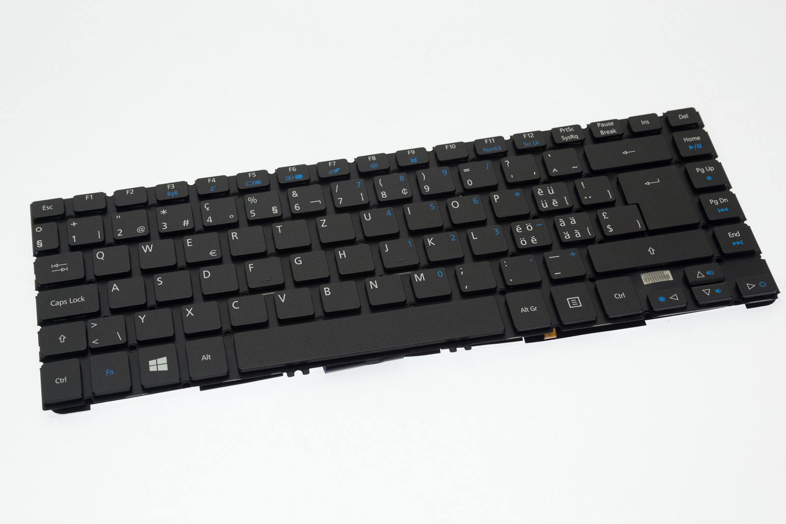 Acer Tastatur beleuchtet Schweiz/Deutsch (CH/DE) schwarz TravelMate P645-S Serie (Original)