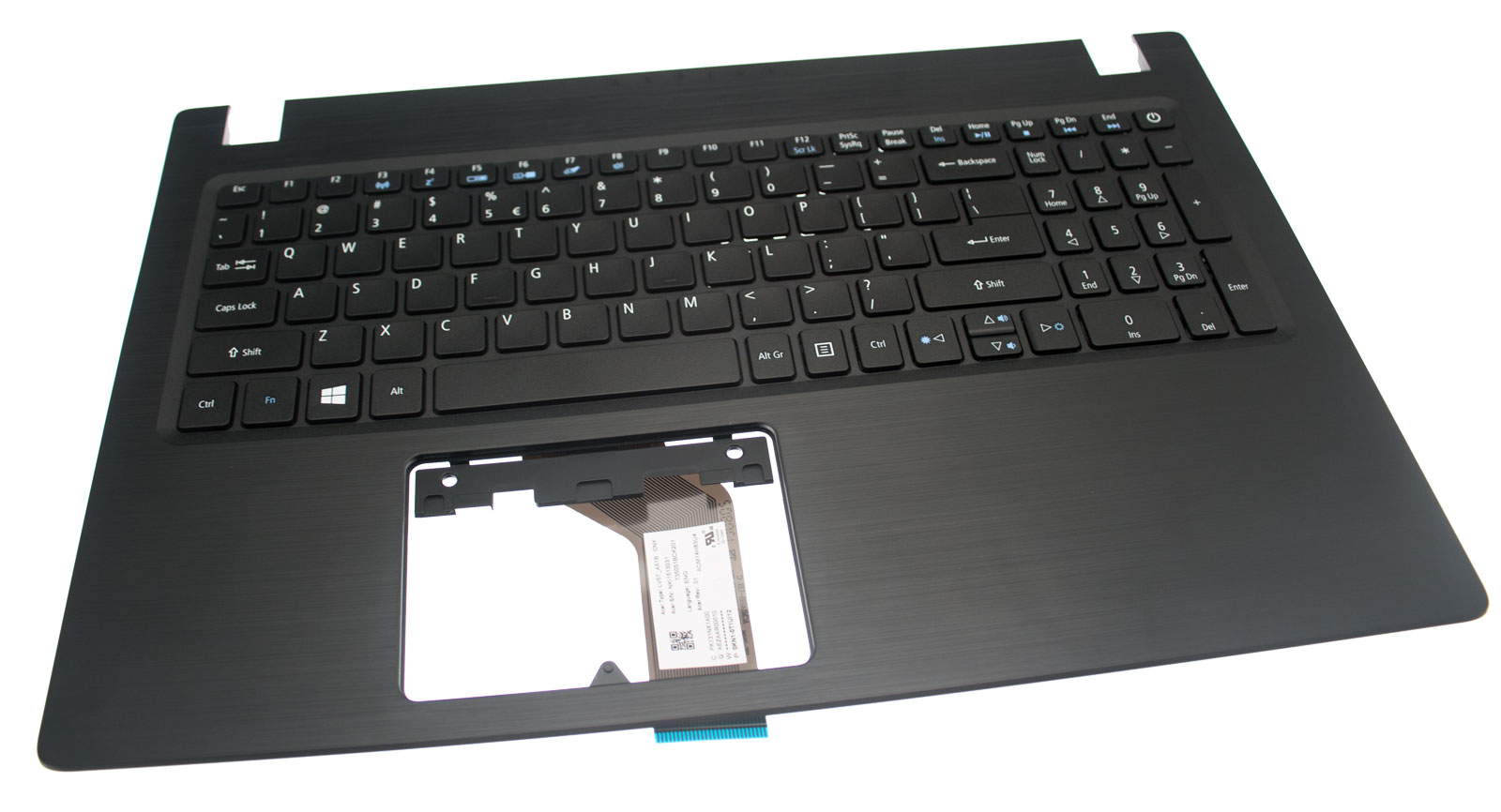 Acer Tastatur US-Int. (US) + Topcase schwarz Aspire 3 A315-21 Serie (Original) Acer Tastatur US-Int. (US) + Topcase schwarz Aspire 3 A315-21 Serie (Original)