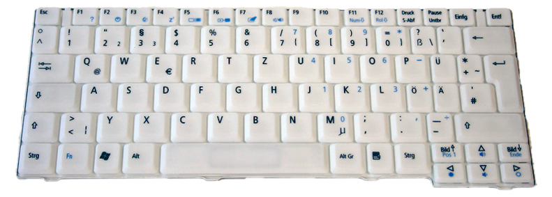 Acer Tastatur deutsch (DE) weiß TravelMate 3020 Serie (Original) Acer Tastatur deutsch (DE) weiß TravelMate 3020 Serie (Original)