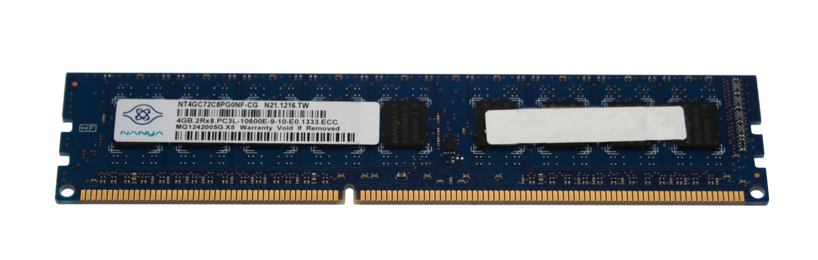 Acer DIMM.4GB.DDR3-1333.UNB.ECC Acer AT110 F2 Serie (Original)