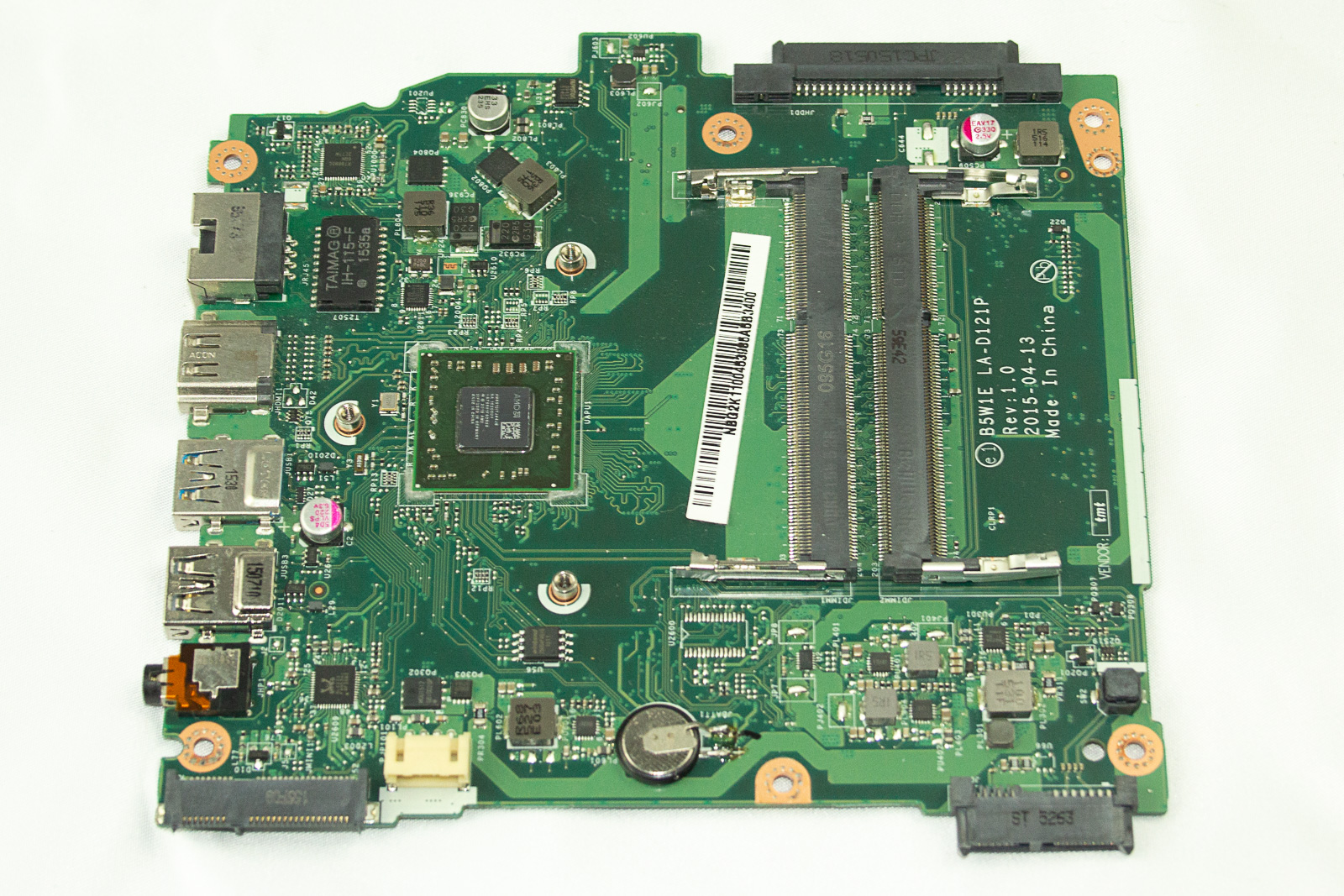 Acer Hauptplatine / Mainboard W/CPU.AMD.A6-6310 Aspire ES1-521 Serie (Original)