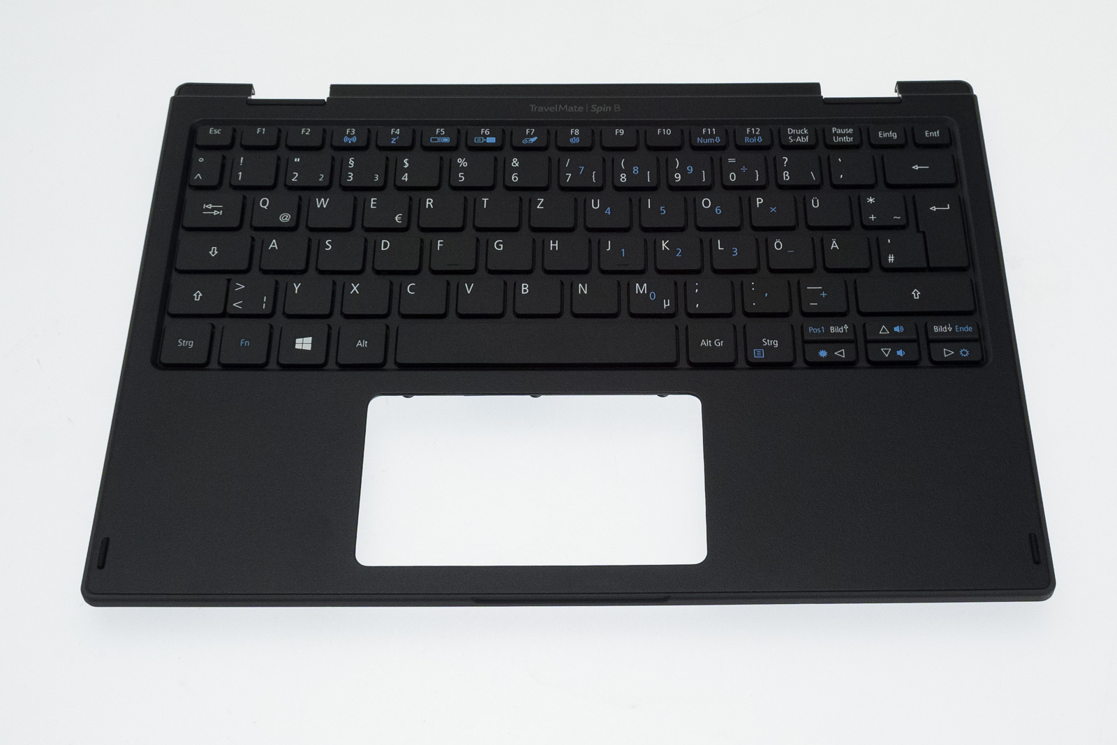 Acer Tastatur Deutsch (DE) + Top case schwarz TravelMate B118-RN Serie (Original)