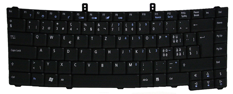 Acer Tastatur (Schweiz) / Keyboard (Swiss) Extensa 5230E Serie (Original)