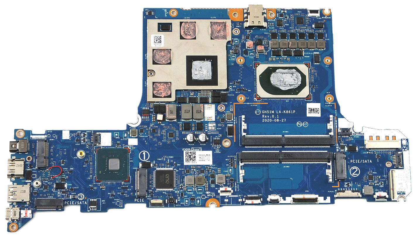 Acer Hauptplatine / Mainboard W/CPU.I5-10300H.HM470.N18PG61-A-4GB Aspire Nitro 5 AN517-52 Serie (Original)