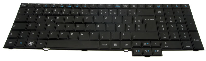 Acer Tastatur französisch (FR) schwarz TravelMate 8573T Serie (Original)