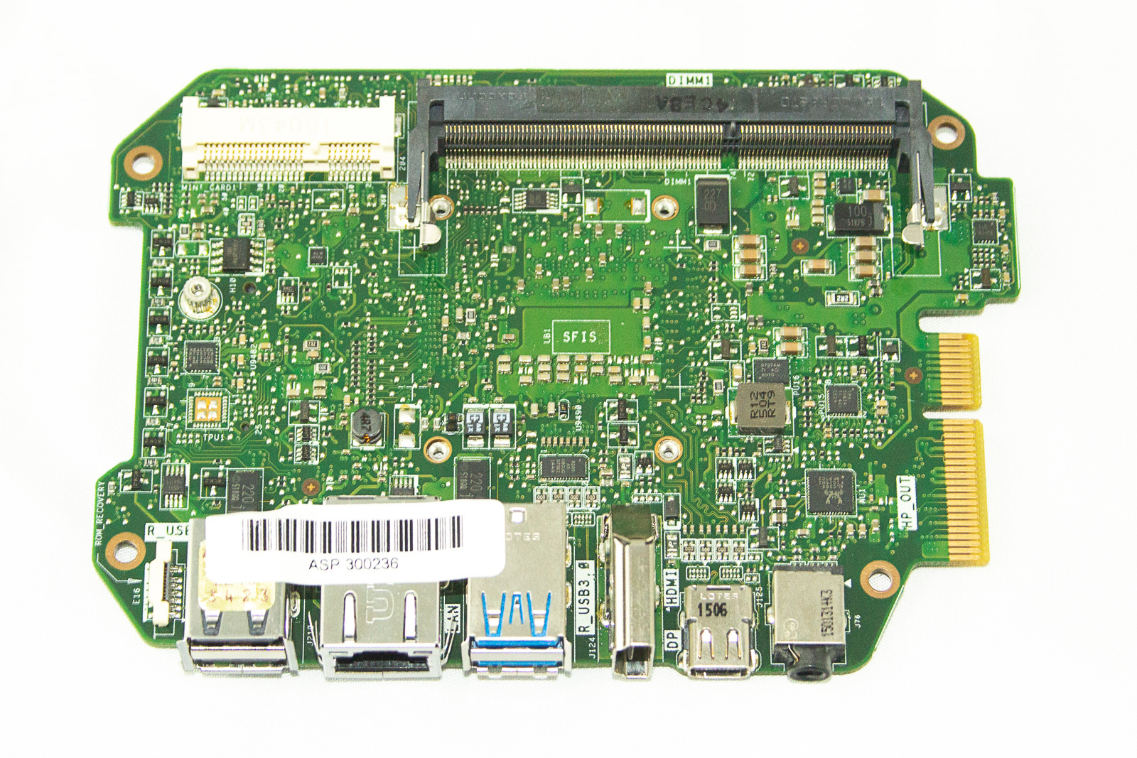 Acer Hauptplatine / Mainboard W/CPU.DIS.I3-5010U.W/RUBBER/GASKET Revo RL85 Serie (Original)