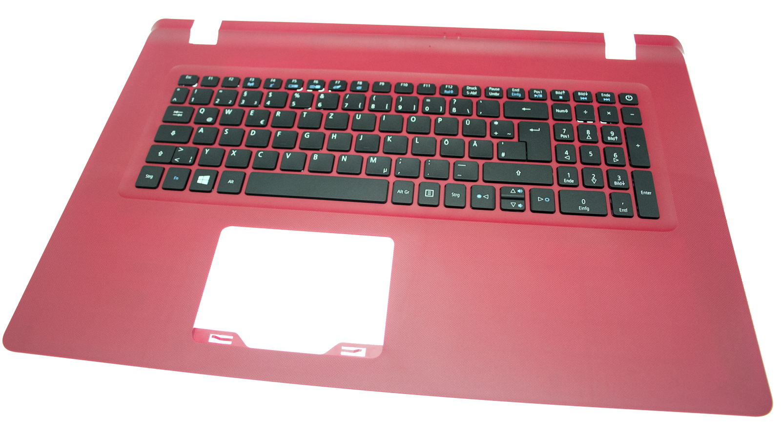 Acer Tastatur deutsch (DE) + Topcase rot Aspire ES1-732 Serie (Original)