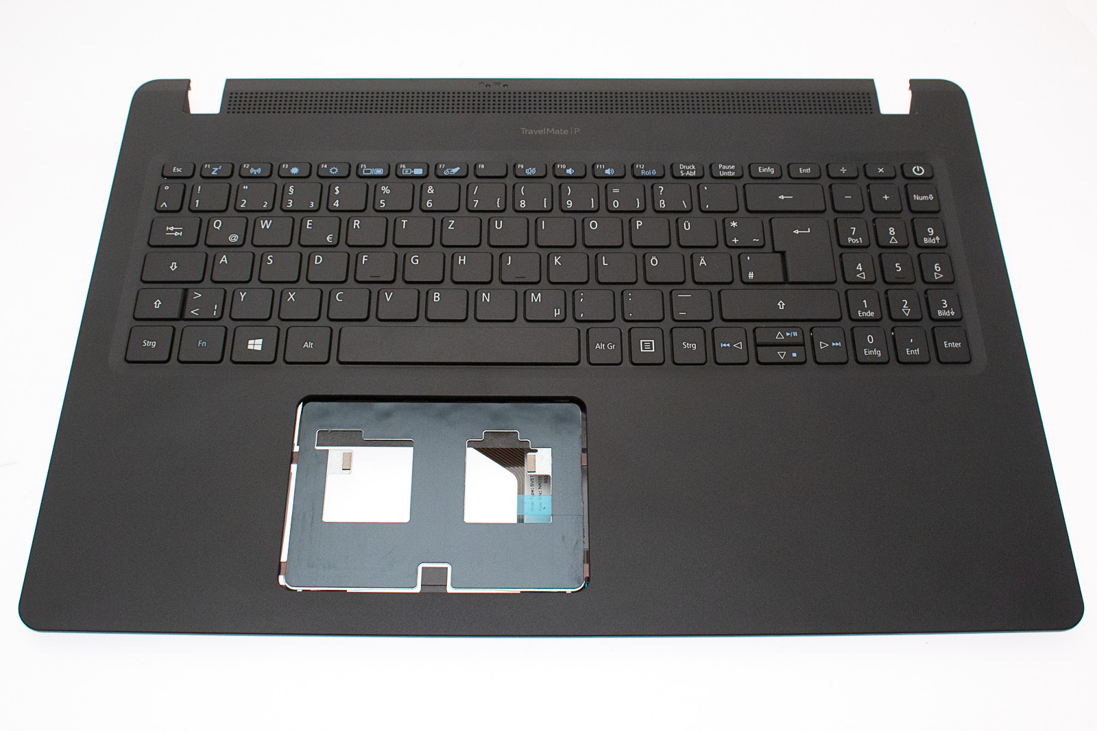 Acer Tastatur Deutsch (DE) + Top case schwarz TravelMate P2 P215-51 Serie (Original) Acer Tastatur Deutsch (DE) + Top case schwarz TravelMate P2 P215-51 Serie (Original)