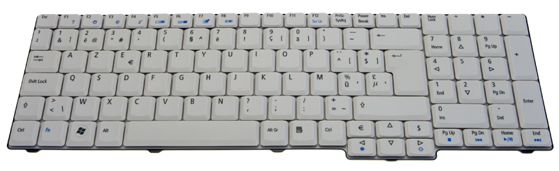 Acer Tastatur / Keyboard (Belgium) Aspire 7520 Serie (Original)