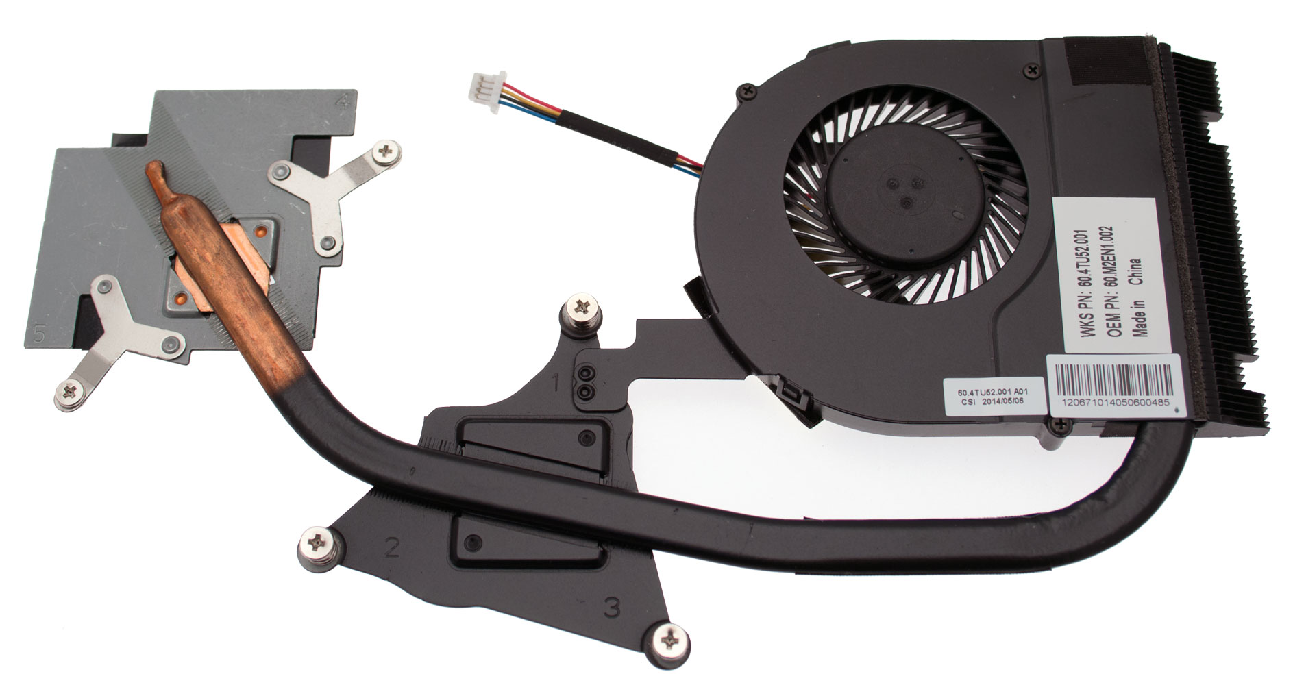 Acer Kühlkörper / Heatsink Aspire V5-471PG Serie (Original)