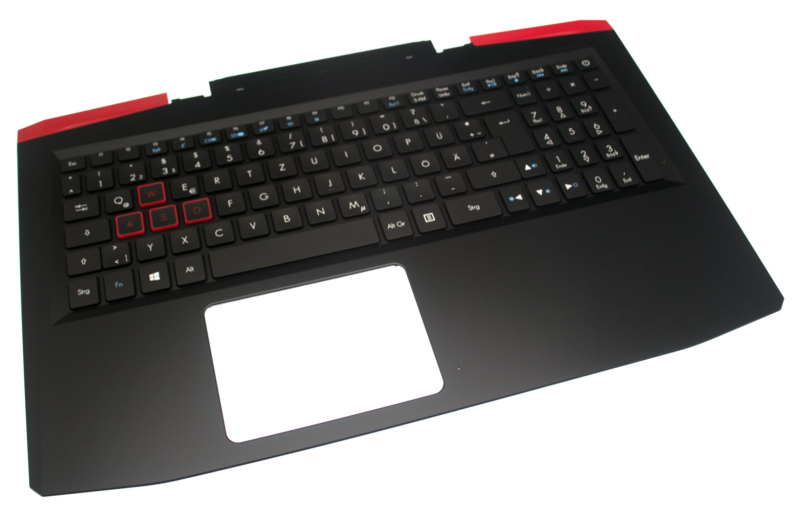 Acer Tastatur beleuchtet Deutsch (DE) + Top case schwarz Aspire VX5-591G Serie (Original)