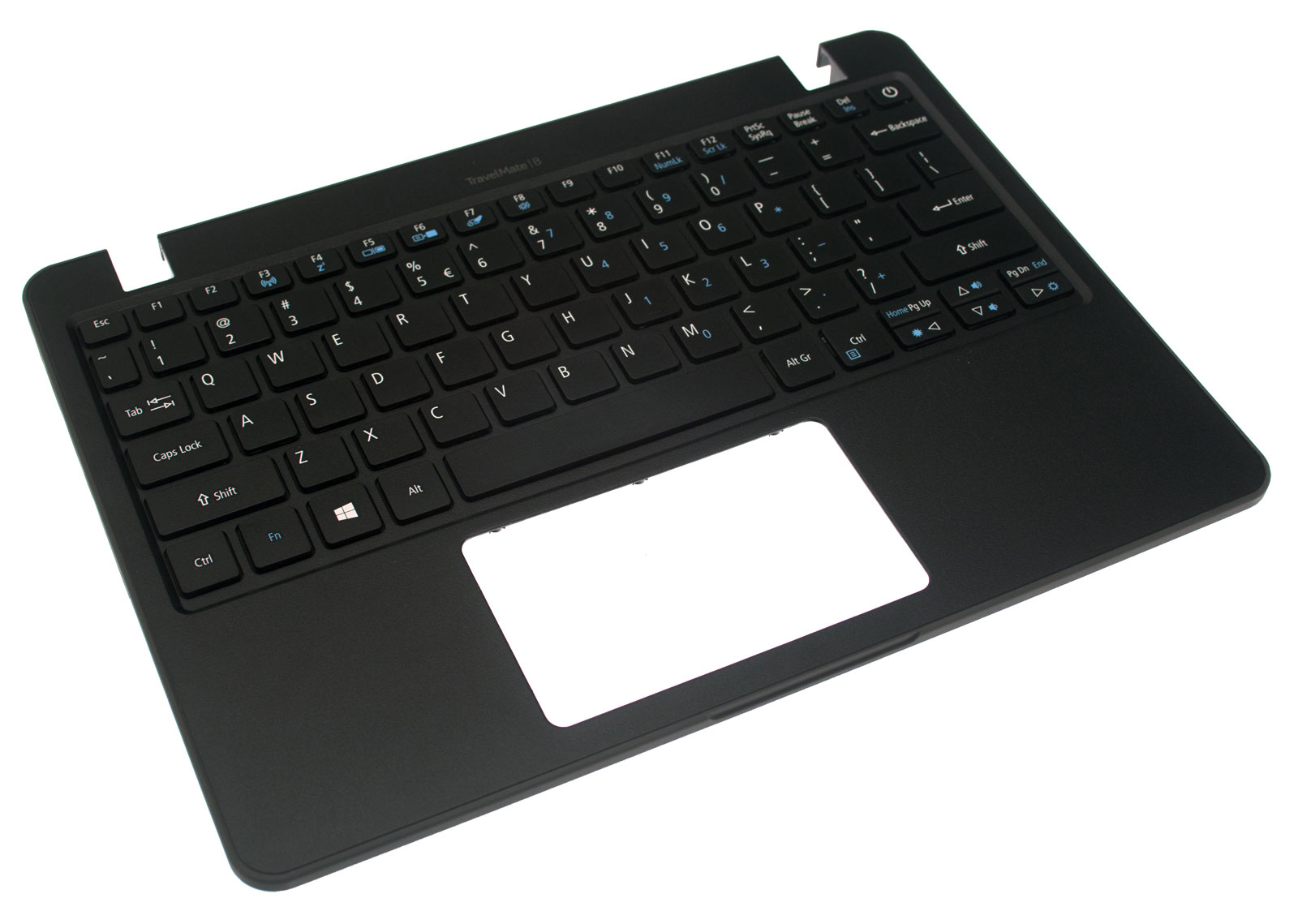 Acer Tastatur US-Int. (English-US) + Top case schwarz TravelMate B117-M Serie (Original)