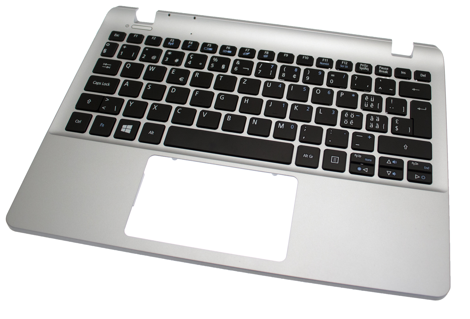 Acer Tastatur schweizerisch (CH) + Top Case silber Aspire V3-111P Serie (Original) Acer Tastatur schweizerisch (CH) + Top Case silber Aspire V3-111P Serie (Original)