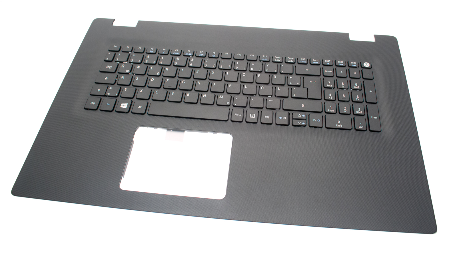 Acer Tastatur deutsch (DE) + Topcase schwarz TravelMate P277-MG Serie (Original)
