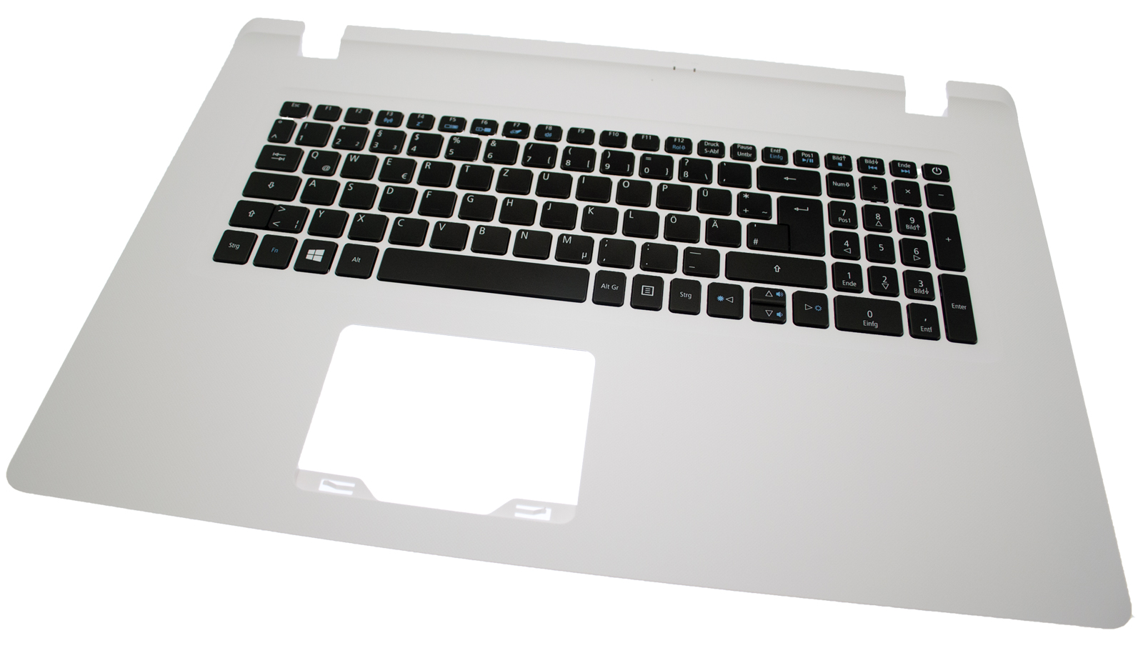 Acer Tastatur deutsch (DE) + Topcase weiß Aspire ES1-732 Serie (Original)