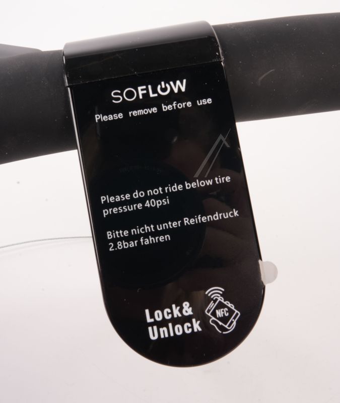 SOFLOW SO ONE PRO GEN 2 (0) Guidon complet en noir (DE) (Original)