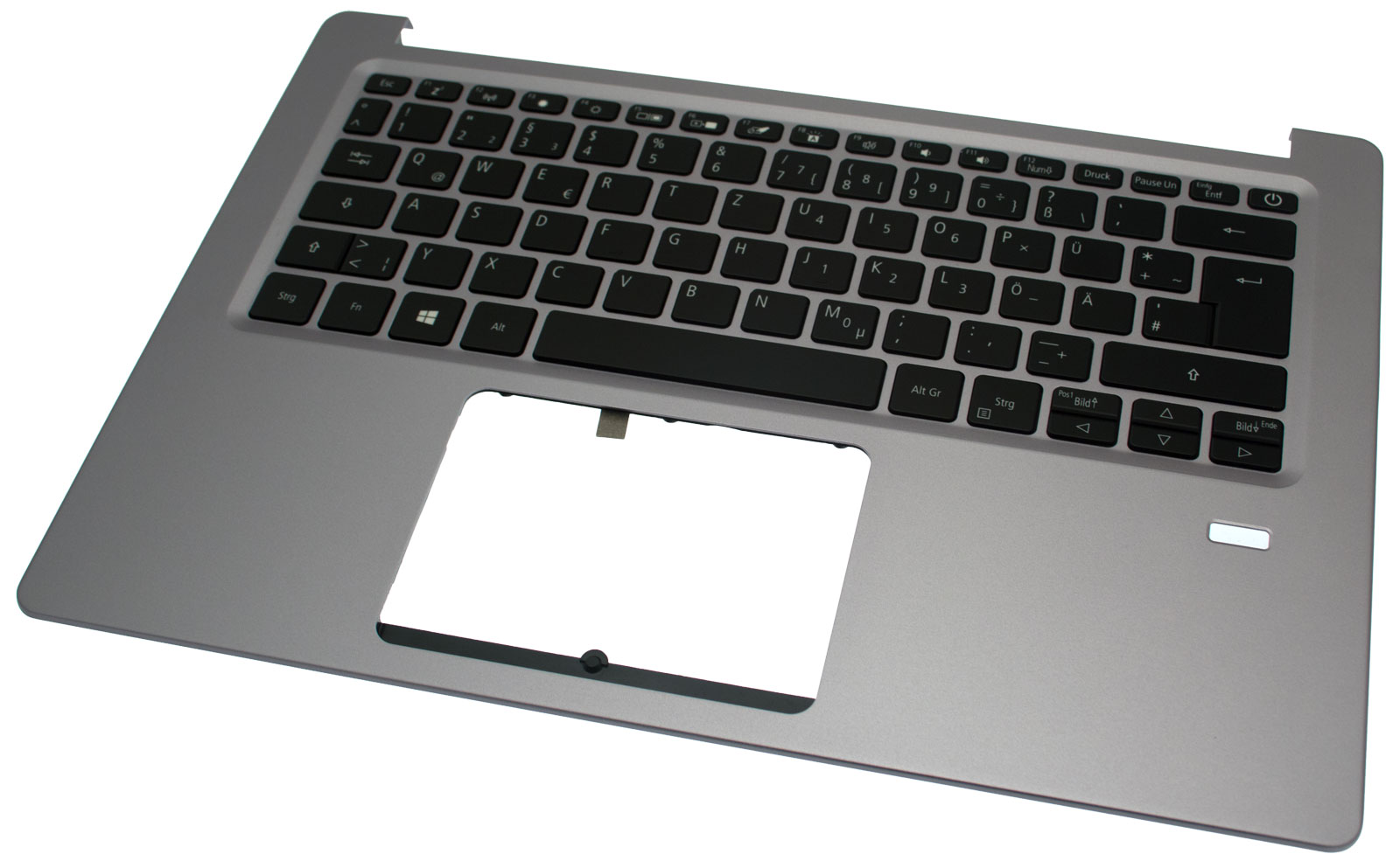 Acer Tastatur beleuchtet deutsch (DE) + Topcase silber Swift 1 SF114-32 Serie (Original)