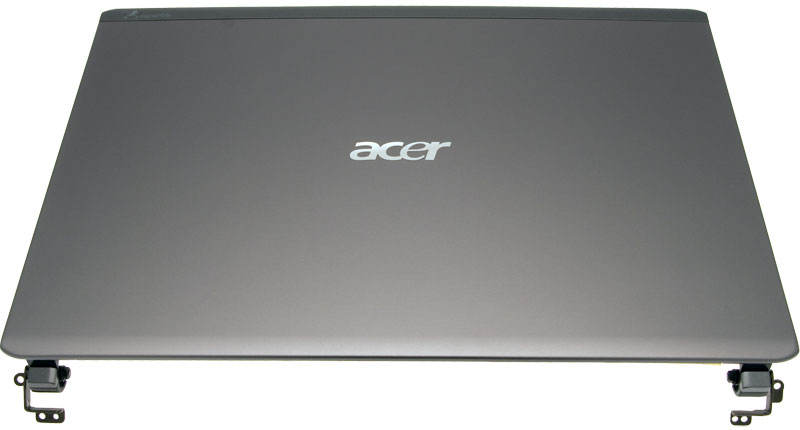 Acer Displaydeckel / LCD Cover W/ANT/MIC AL/SIL Aspire 4810TG Serie (Original)