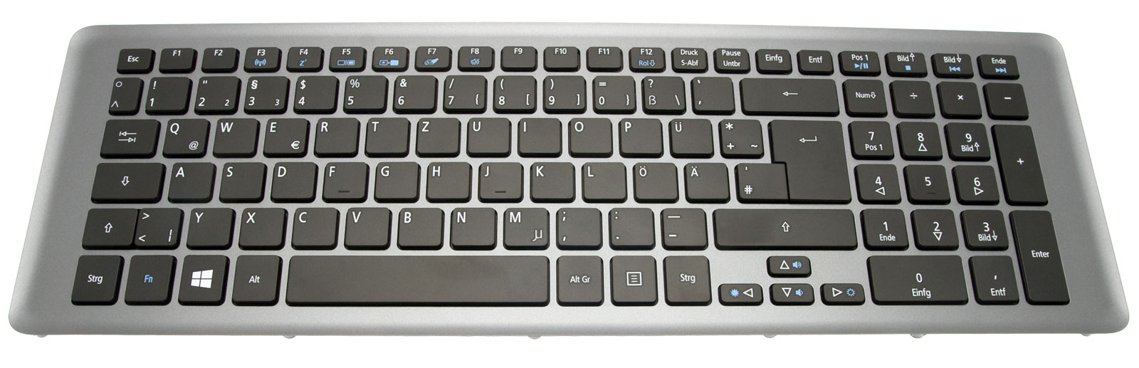 Acer Tastatur deutsch (DE) grau Aspire E1-731 Serie (Original)