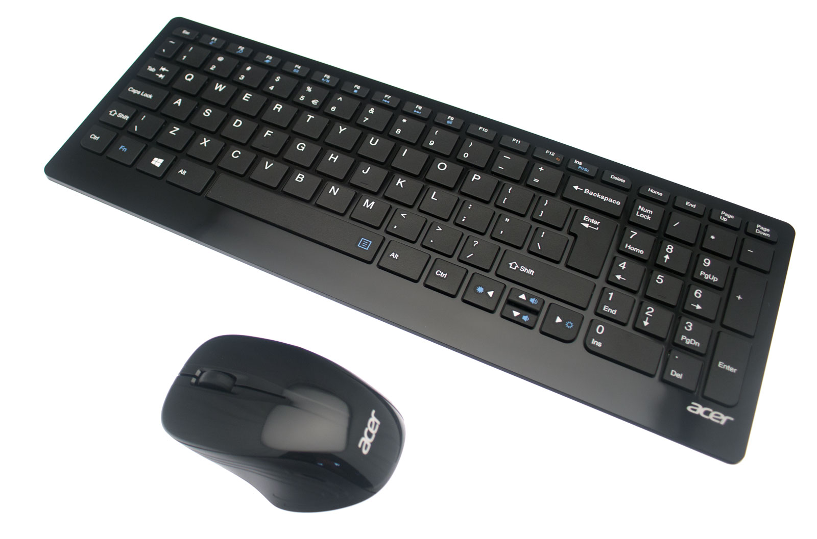 Acer Wireless Tastatur / Maus SET US-Int. (US) schwarz Acer Nitro Stream NS-600 Serie (Original)