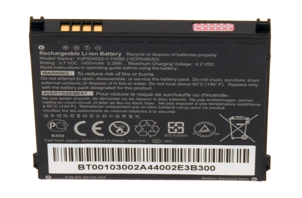 Acer Akku / Batterie 1400mAh Stream (S110) (Original)