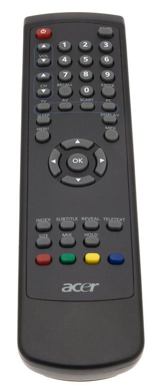 Acer Fernbedienung / Remote Control AT2002 Serie (Original)