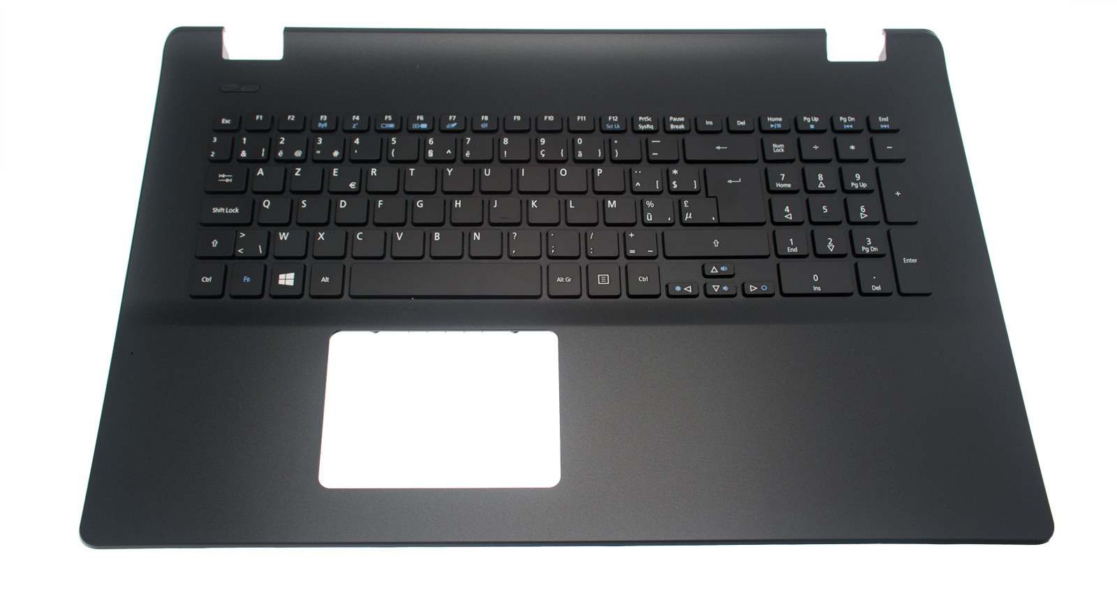 Acer Tastatur belgisch (BE) + Top Case schwarz TravelMate P276-M Serie (Original)