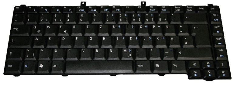 Acer Tastatur / Keyboard (German) Aspire 3610 Serie (Original)