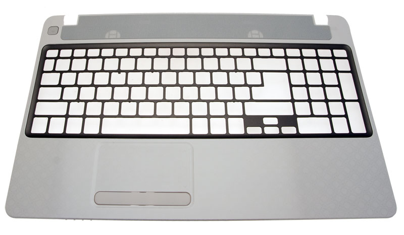 PackardBell Gehäuseoberteil mit Touchpad weiß EasyNote TV44HC Serie (Original)