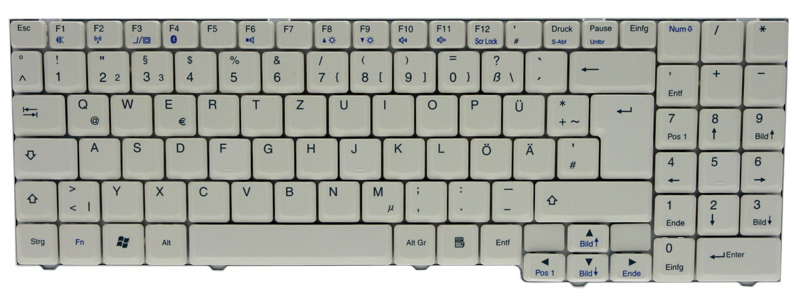 PackardBell MINOS KBD GE W ROHS EasyNote SB89 Serie (Original)