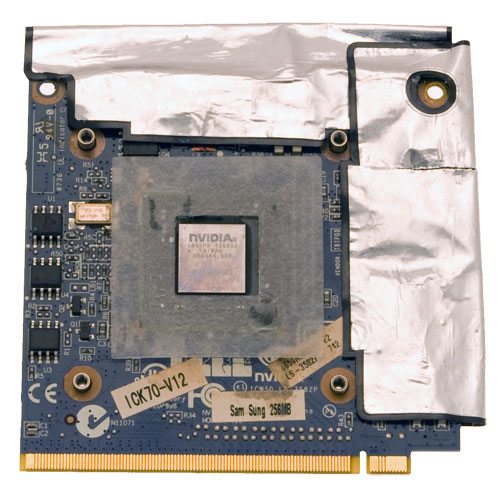 Acer Grafikkarte / VGA Board NB8M 256MB Aspire 7720G Serie (Original) Acer Grafikkarte / VGA Board NB8M 256MB Aspire 7720G Serie (Original)