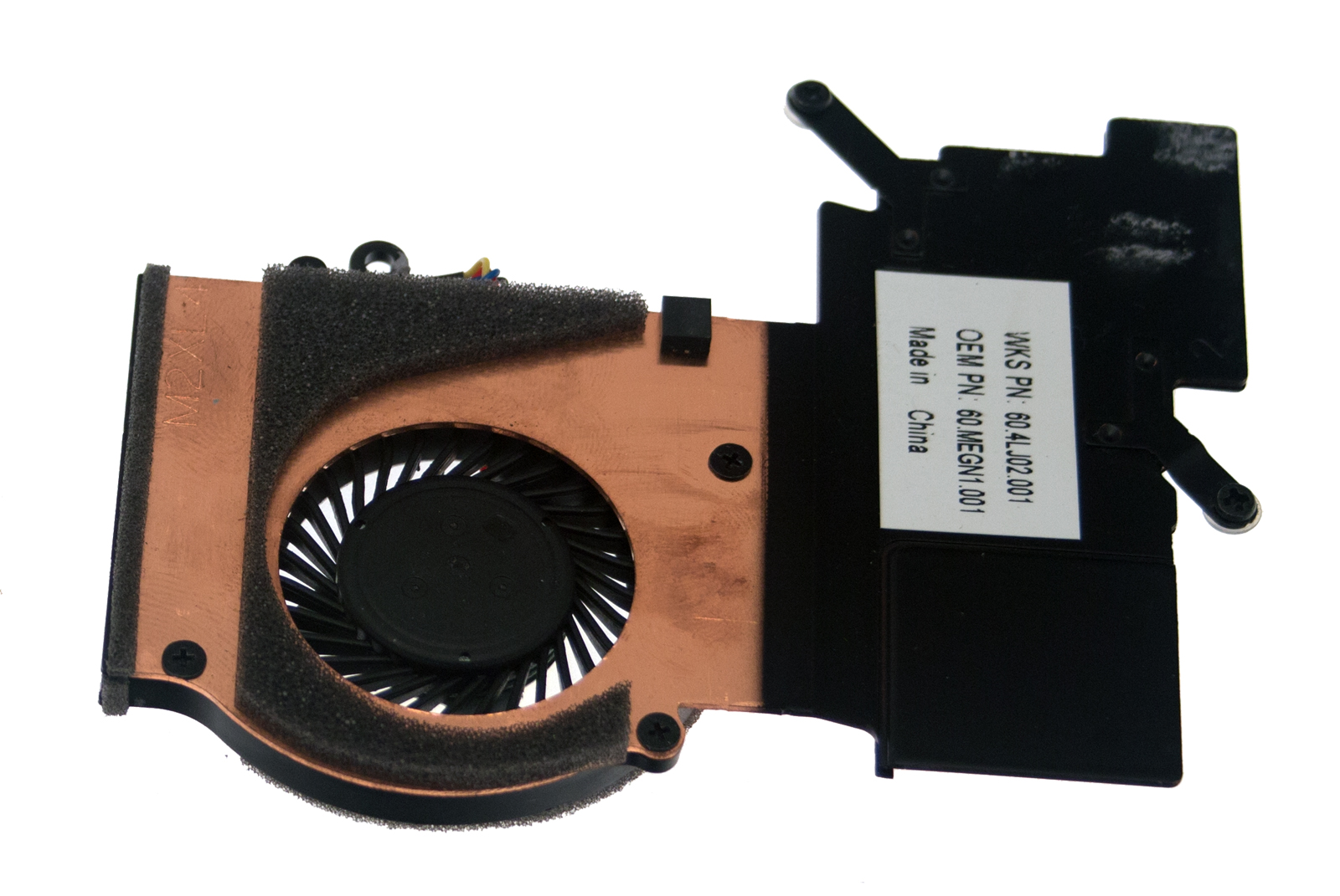 Acer Kühlkörper CPU mit Lüfter / Heatsink CPU with fan Aspire V5-132P Serie (Original)