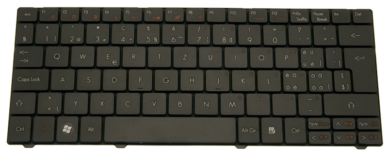 PackardBell Tastatur schweizerisch (CH) Dot VR46 Serie (Original)