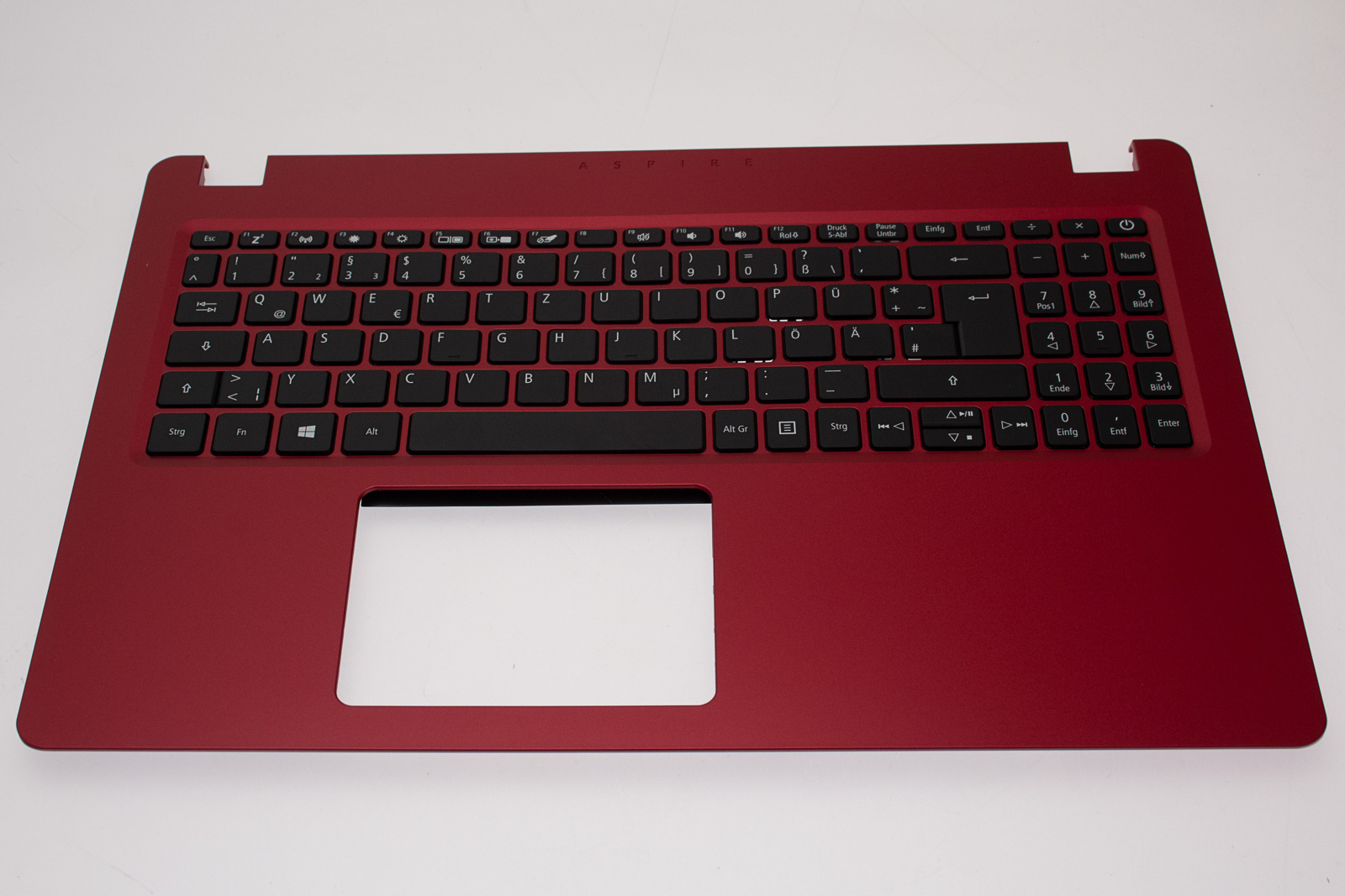 Acer Tastatur Deutsch (DE) + Top case rot Aspire 5 A515-52K Serie (Original)