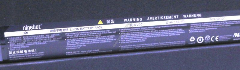 SEGWAY F65D Batterie / Akku 46,8V / 12Ah (Original)