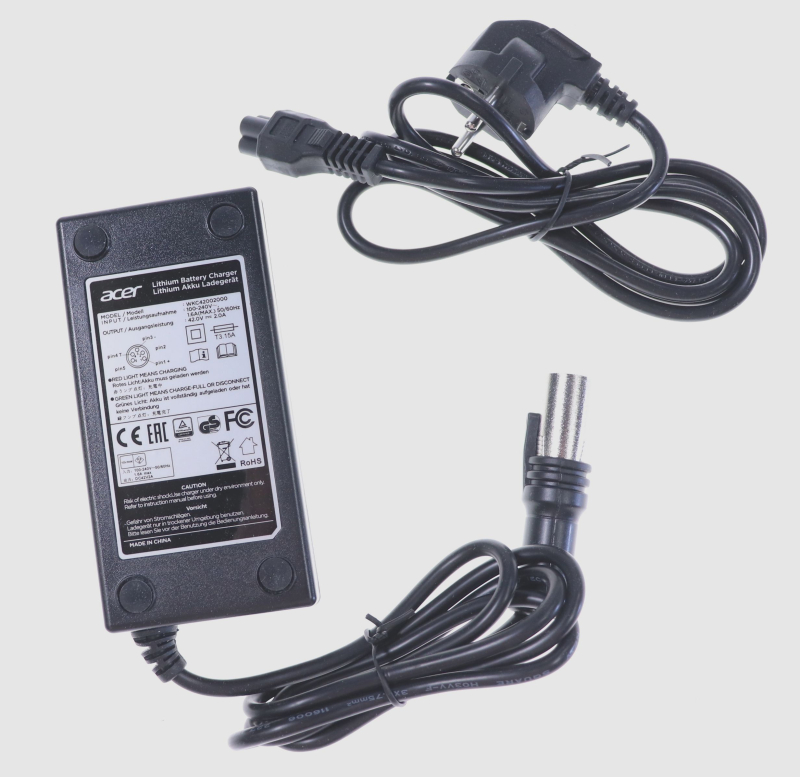 Acer ES102 Charger eScooter Series 1 AES001 (Original)