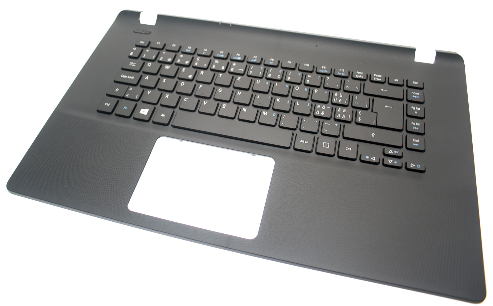 Acer Tastatur schweizerisch (CH) + Top Case schwarz Aspire ES1-522 Serie (Original)