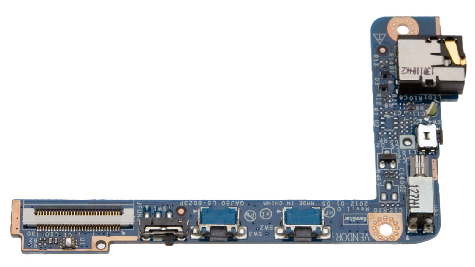 Acer Funktions-Board Audio out / Vibration / Buttons Iconia A701 Serie (Original)