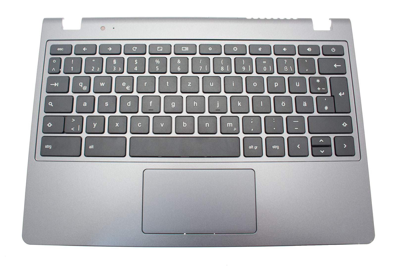 Acer Tastatur deutsch (DE) + Top Case grau Chromebook C720 Serie (Original) Acer Tastatur deutsch (DE) + Top Case grau Chromebook C720 Serie (Original)
