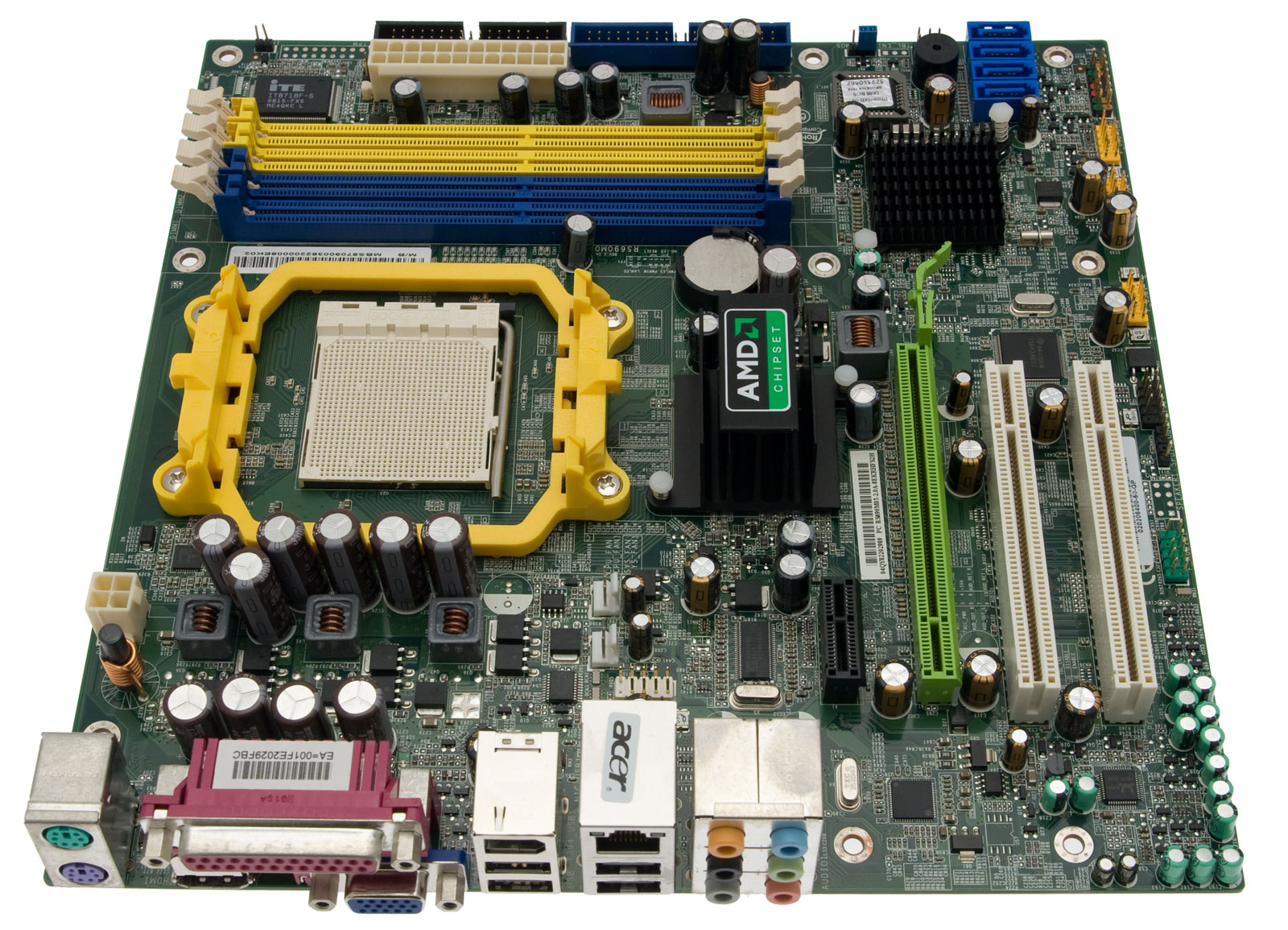 Acer Mainboard F690GVM.W/1394.QUADCPU Aspire M5100 Serie (Original)