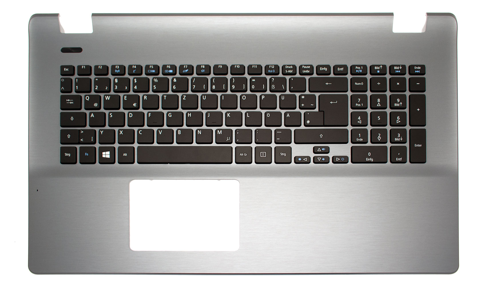 Acer Tastatur Deutsch (DE) + Top case grau Aspire E5-771 Serie (Original)