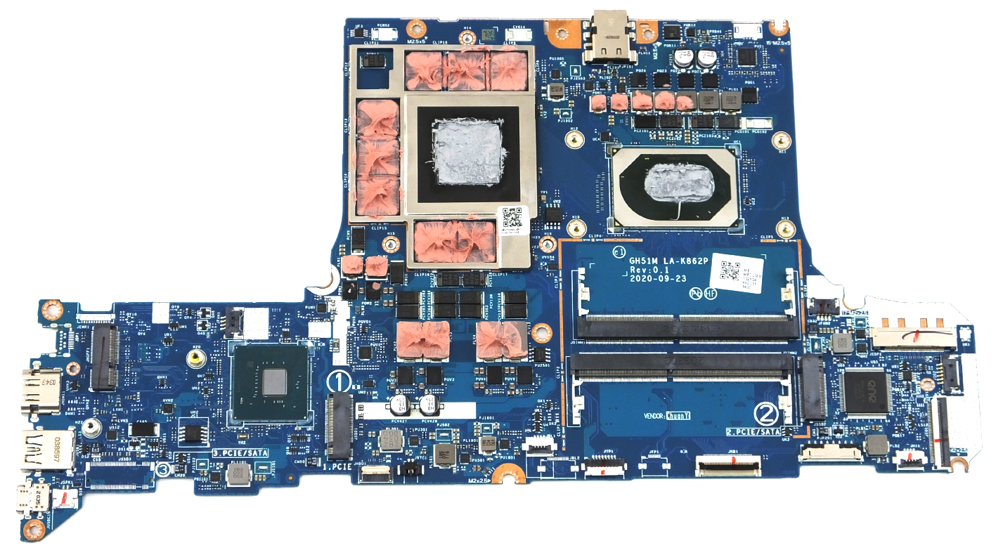 Acer Hauptplatine / Mainboard W/CPU.I5-10300H.HM470 Aspire Nitro 5 AN517-52 Serie (Original)