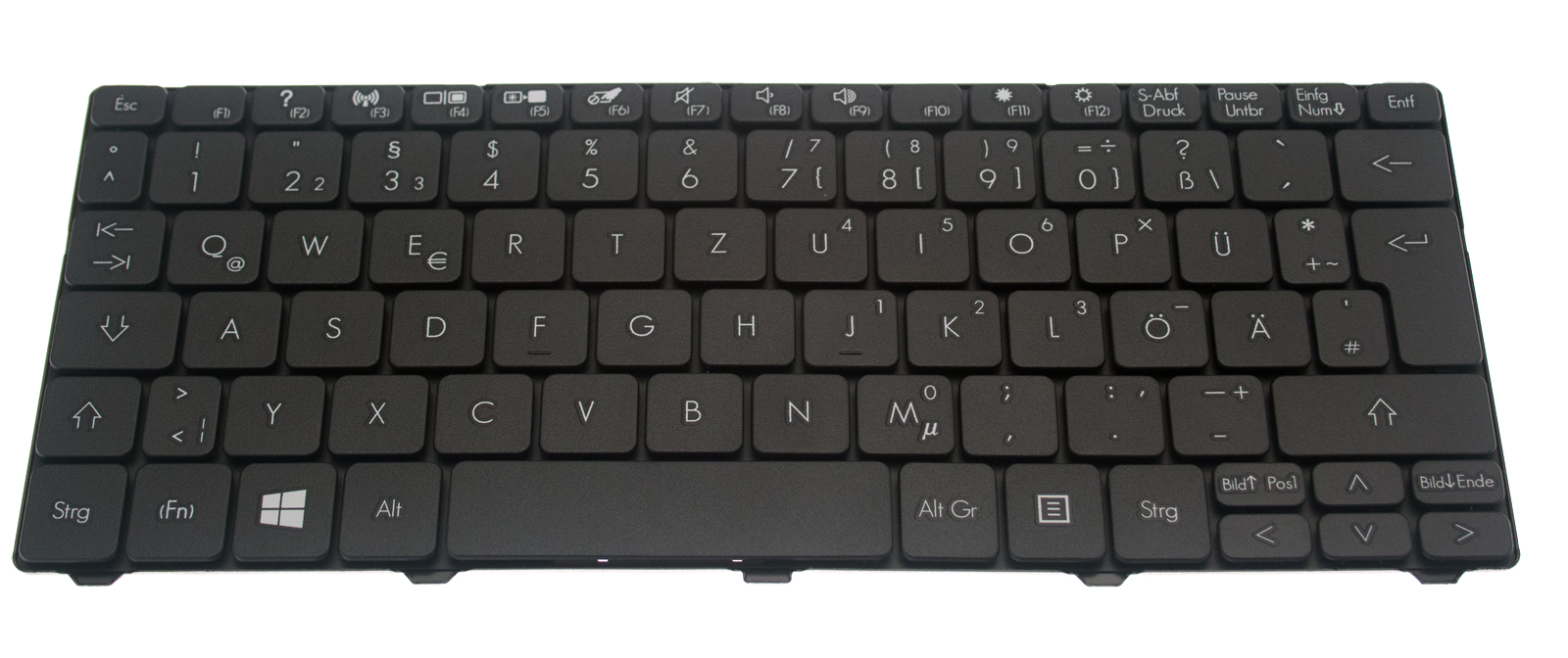 PackardBell Tastatur deutsch (DE) schwarz EasyNote ME69BMP Serie (Original)