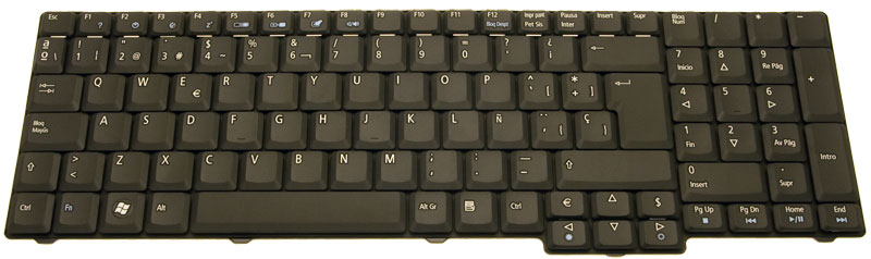Acer Tastatur spanisch (ES) Aspire 8530 Serie (Original)