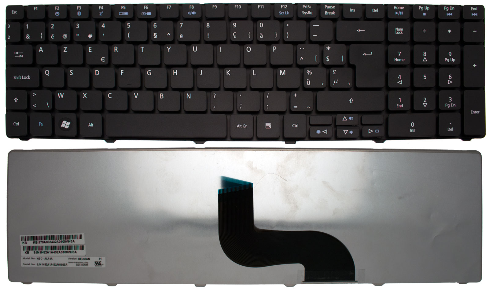 Acer Tastatur belgisch (BE) Aspire 7250 Serie (Original)