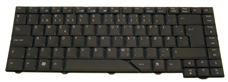 eMachines Tastatur skandinavisch (NORDIC) eMachines E510 Serie (Original)