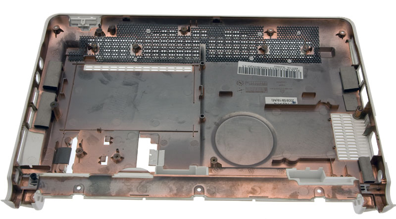 Acer Gehäuseunterteil / Cover Lower HDD WHT W/SPK Aspire ONE A150 (Original)